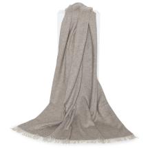 Ls Uldstue Nataly Beige Ullpledd / Ullteppe - 130 X 200 cm