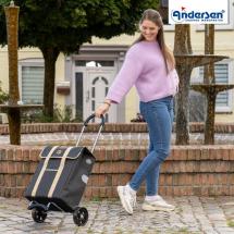 Andersen Mrkegr Scala IPEK Kjlebag 2-i-1 Shopper / Handlevogn - 39 L