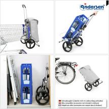 Andersen Mrkgr Royal Shopper IPEK Kjleveske 2-i-1 Handlevogn - 42 L