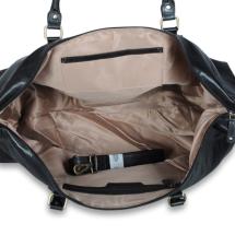 House of Sajaco Stor Svart Reiseveske / Weekendbag i Lr - 42 L