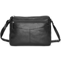 Pia Ries Pianta Svart Stor Crossbody / Skulderveske - 5,5 L