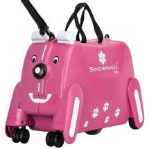 Snowball Pink Ride-on Barnekoffert / Barnetrolley - 4 hjul - 2,3 kg - 55 X 36 X 23 cm - 36 L