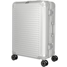 Travelite NEXT 2.0 Slv Aluminium Koffert 4 Hjul - 47 X 67 X 26 - 69 L - RECYCLED