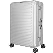 Travelite NEXT 2.0 Slv Aluminium Koffert 4 Hjul - 52 X 77 X 29 - 100 L - RECYCLED