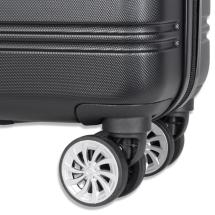 Fabrizio Travel Svart Kabinkoffert / Kabintrolley  2,5 kg - 35X55X20 - 36 L