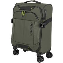 Travelite Briize Khaki Kabinkoffert i Vannavsttende Materiale - 2,4 kg - 39 X 55 X 20 cm - 33 L