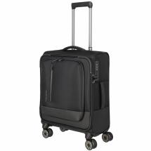 Travelite Crosslite 5.0 Svart Kabinkoffert Trolley S - 2,8 kg - 40 X 55 X 20 cm - 37 L - RECYCLED