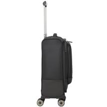 Travelite Crosslite 5.0 Svart Kabinkoffert Trolley S - 2,8 kg - 40 X 55 X 20 cm - 37 L - RECYCLED