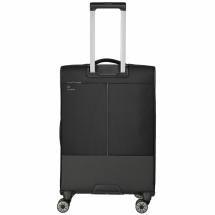 Travelite Crosslite 5.0 Svart Koffert Trolley M - 3,3 kg - 43 X 66 X 28 / 32 cm - 61/66 L - RECYCLED