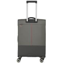 Travelite Crosslite 5.0 Oliven Koffert Trolley M - 3,3 kg - 43 X 66 X 28 / 32 cm - 61/66 L - RECYCLED