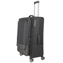 Travelite Crosslite 5.0 Svart Koffert Trolley L - 3,5 kg - 47 X 77 X 32 / 36 cm - 88/93 L - RECYCLED