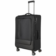 Travelite Crosslite 5.0 Svart Koffert Trolley L - 3,5 kg - 47 X 77 X 32 / 36 cm - 88/93 L - RECYCLED