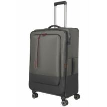 Travelite Crosslite 5.0 Oliven Koffert Trolley L - 3,5 kg - 47 X 77 X 32 / 36 cm - 88/93 L - RECYCLED