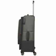 Travelite Crosslite 5.0 Oliven Koffert Trolley L - 3,5 kg - 47 X 77 X 32 / 36 cm - 88/93 L - RECYCLED