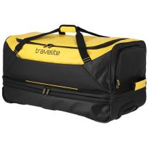 Travelite Basics Gul / Svart Vanntett Reiseveske Svart 3,7 kg 70X38/45X37 cm 98 / 119 L