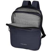 Travelite Basics Navy Datamaskin Ryggsekk i Vannavsttende Materiale - 9 L