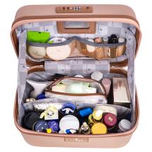 Snowball Rose Gold Beautybox / Stor Toalettmappe - 13 L