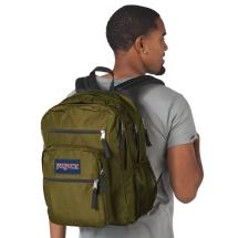 JanSport Big Student Militrgrnn Ryggsekk / Dataveske - 34 L - RECYCLED