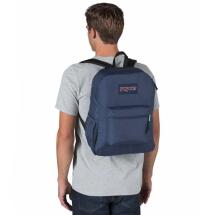 JanSport Cross Town Navy Ryggsekk - 26 L - RECYCLED