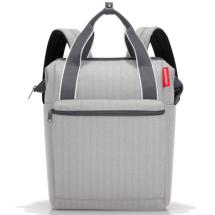 Reisenthel Herringbone Grey Kabin Ryggsekk - 31X39X17 cm - 12L - RECYCLED