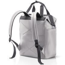 Reisenthel Allrounder R Large Herringbone Grey Ryggsekk 23 L - RECYCLED