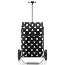 Reisenthel Dots White Handlevogn / Shopping Trolley- 40 L - RECYCLED