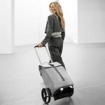 Reisenthel Herringbone Grey 2-i-1 Rolltop Handletralle / Citycruiser - 40 L - RECYCLED