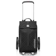 Reisenthel Glossy Dots Black 2-i-1 Rolltop Handlevogn / Citycruiser - 40 L - RECYCLED