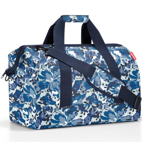 Reisenthel Flora Blue Allrounder L Reiseveske -30 L - RECYCLED