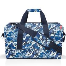 Reisenthel Flora Blue Allrounder L Reiseveske -30 L - RECYCLED