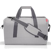 Reisenthel Herringbone Grey Allrounder L Reiseveske -30 L - RECYCLED