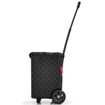 Reisenthel Frame Glossy Dots Black Carrycruiser Handlevogn 40L -RECYCLED