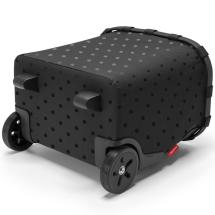 Reisenthel Frame Glossy Dots Black Carrycruiser Handlevogn 40L -RECYCLED