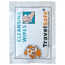 Travelsafe Renseservietter / Cleansing Wipes - 10 stk