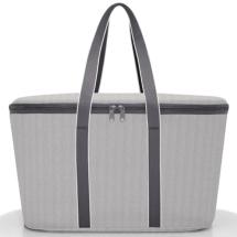 Reisenthel Herringbone Grey Coolerbag - Kjlebag 20 L  - RECYCLED