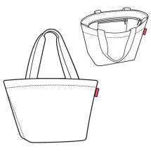 Reisenthel Twist Sage Shopper / Handlepose M 15 L - RECYCLED