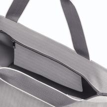 Reisenthel Herringbone Grey Shopper / Handlepose M 15 L - RECYCLED