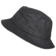 Regovs Brun Vannavsttende Bucket Hat / Bllehatt i Vokset Bomull