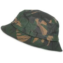 Regovs Camo Vannavsttende Bucket Hat / Bllehatt i Vokset Bomull