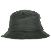 Regovs Oliven Vannavsttende Bucket Hat / Bllehatt i Vokset Bomull